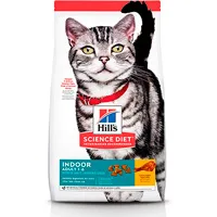 Hill's Science Diet, Alimento para Gato Adulto Indoor, Seco (bulto) 1.6kg